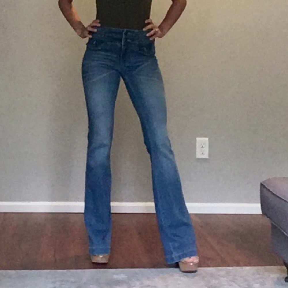 Jeans flared